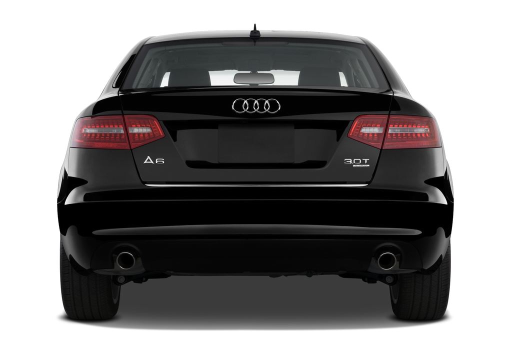 Audi A6 (Baujahr 2010) - 4 Türen Heckansicht