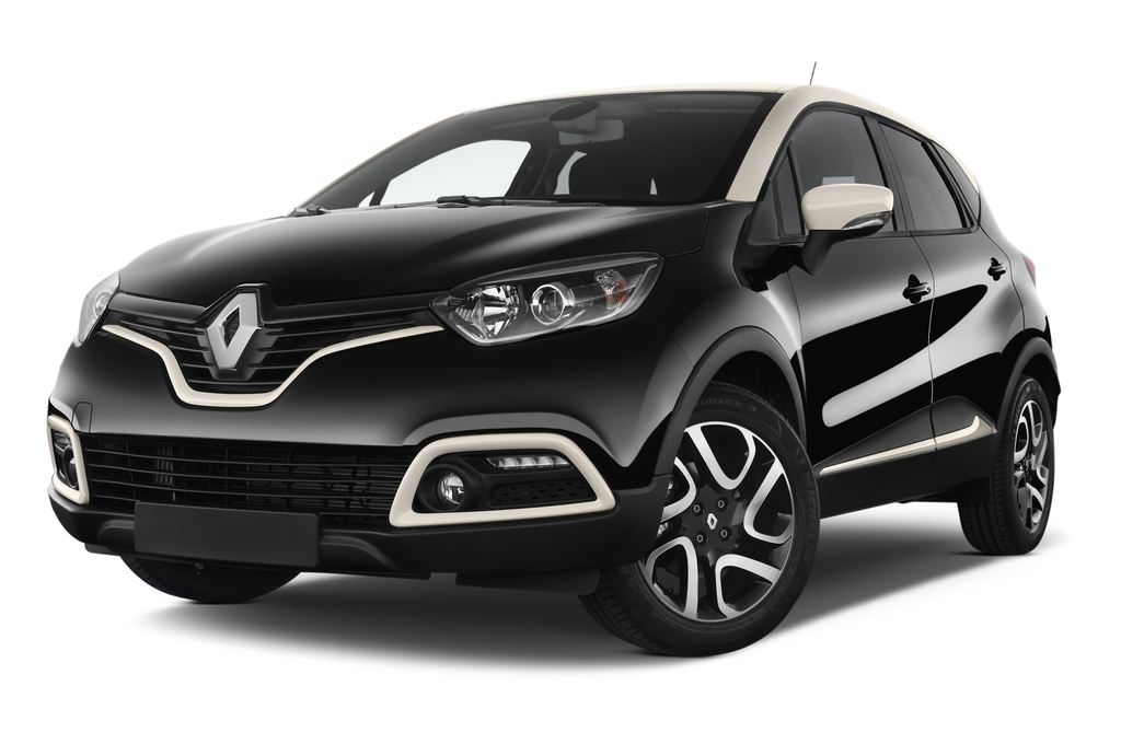 Renault Captur (Baujahr 2013) Luxe 5 Türen seitlich vorne mit Felge