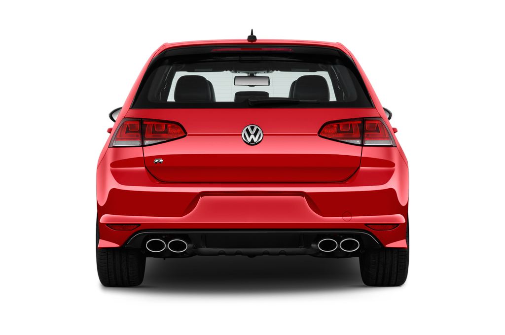 Volkswagen Golf (Baujahr 2016) R 5 Türen Heckansicht