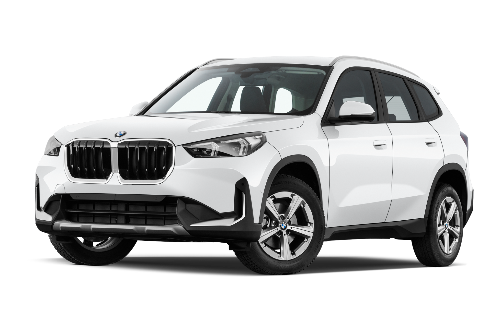 BMW X1 (Baujahr 2023) Serie 5 Türen seitlich vorne mit Felge