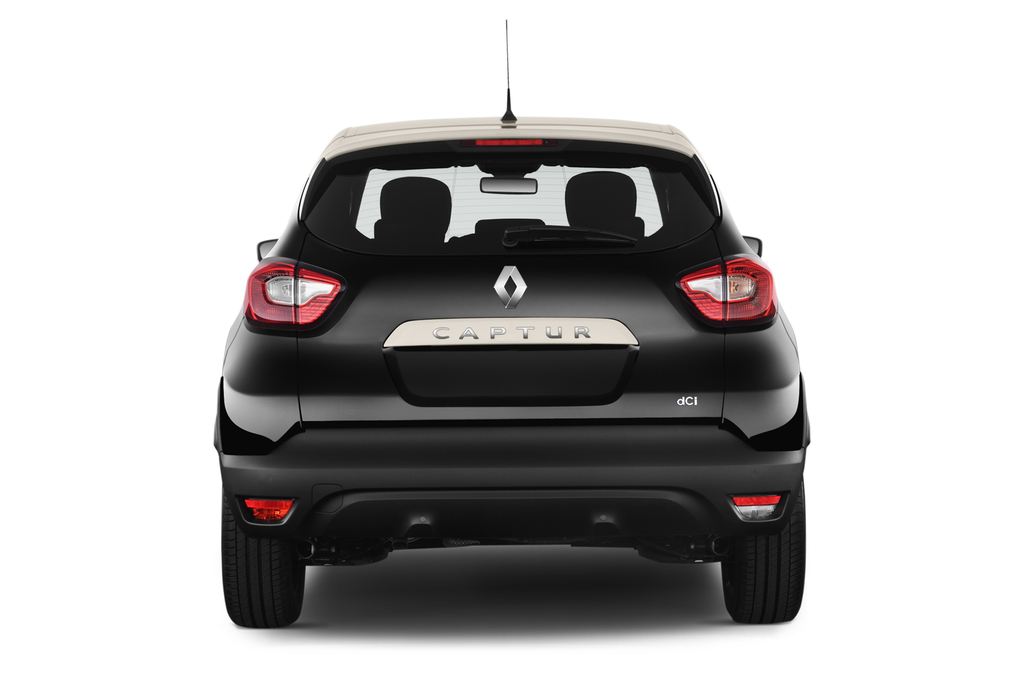 Renault Captur (Baujahr 2013) Luxe 5 Türen Heckansicht