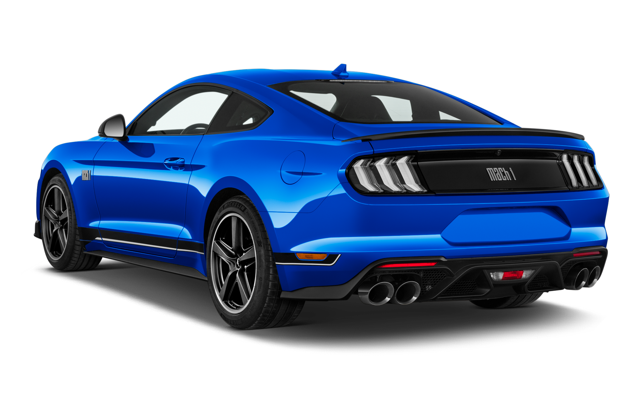 Ford Mustang (Baujahr 2021) Mach 1 2 Türen seitlich hinten