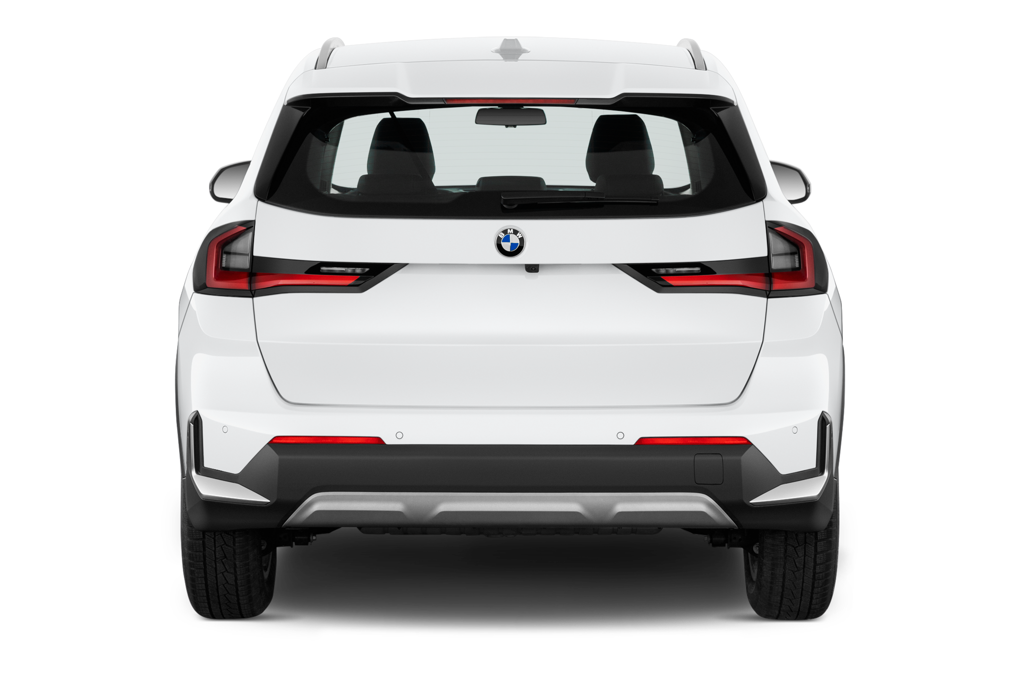 BMW X1 (Baujahr 2023) Serie 5 Türen Heckansicht