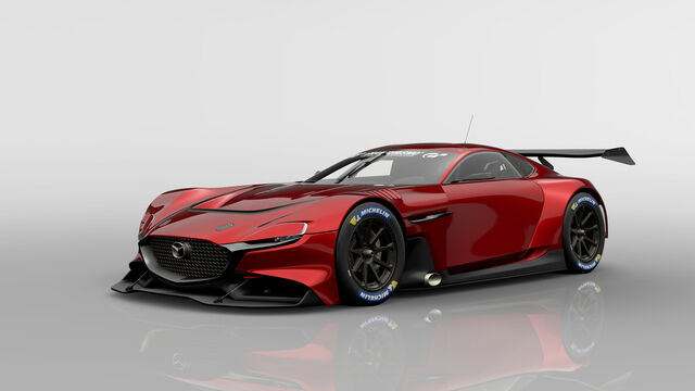 Mazda RX-Vision GT3 Concept  - Virtuell bewegt 
