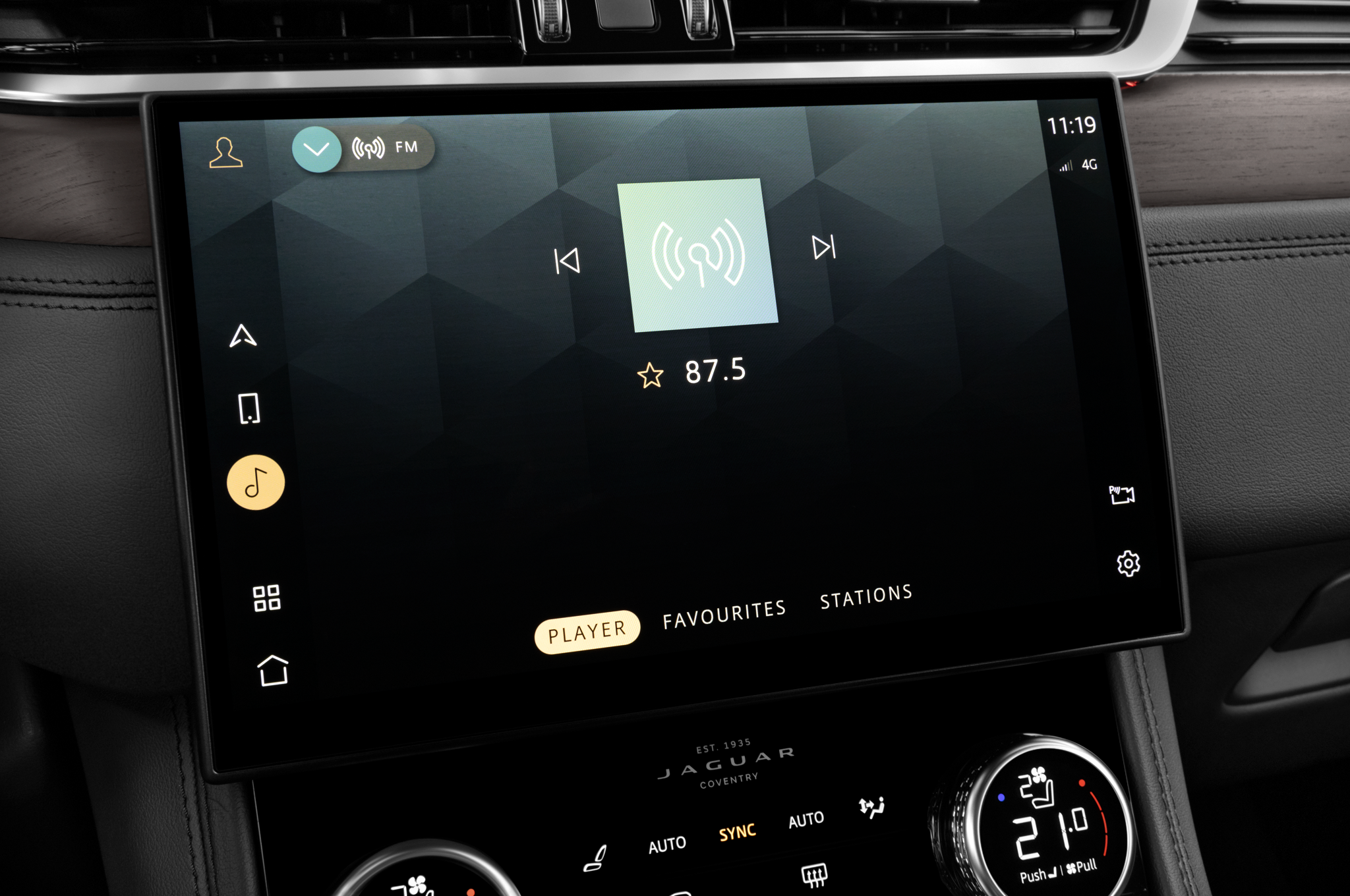 Jaguar F-Pace (Baujahr 2021) S 5 Türen Radio und Infotainmentsystem