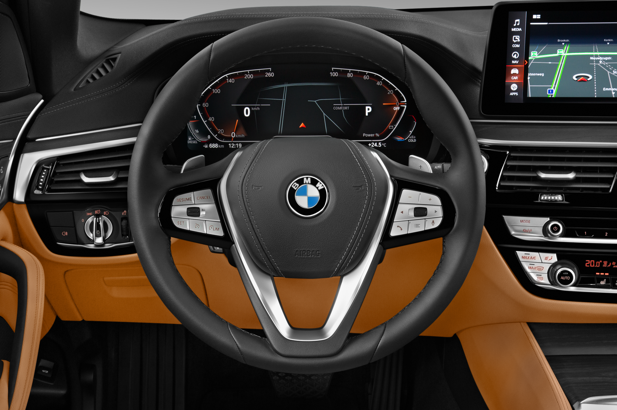 BMW 5 Series Touring (Baujahr 2020) Luxury Line 5 Türen Lenkrad