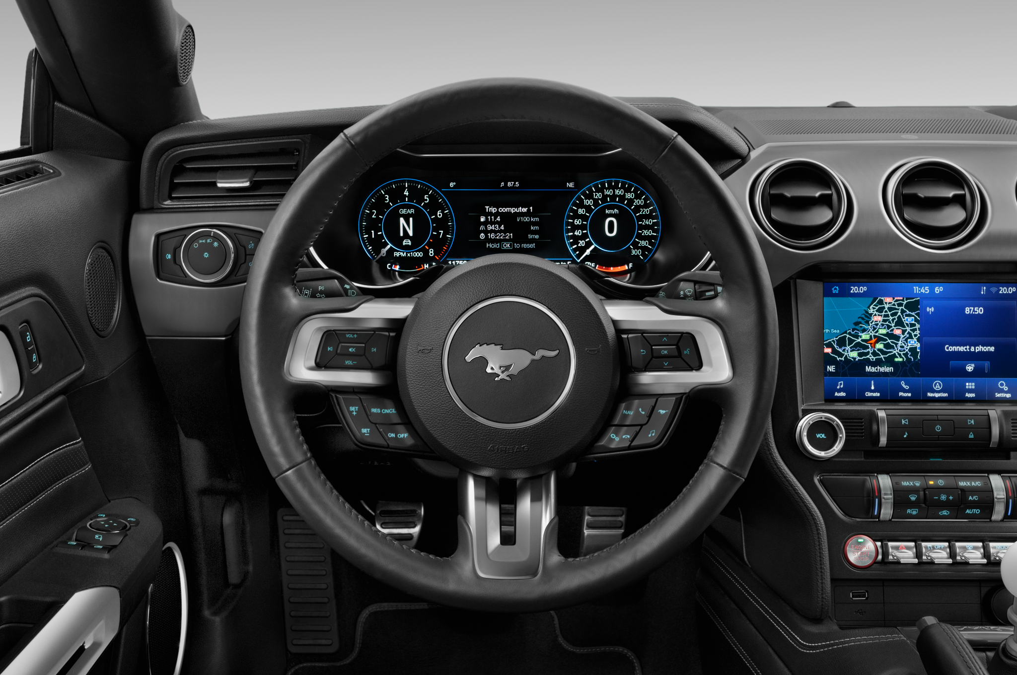 Ford Mustang (Baujahr 2021) Mach 1 2 Türen Lenkrad