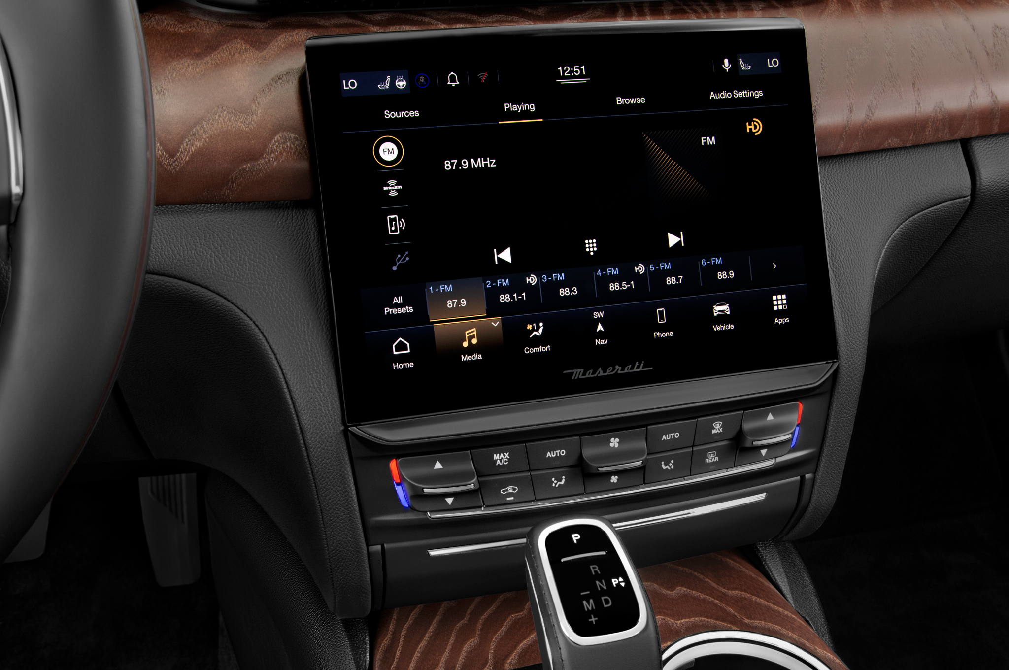 Maserati Quattroporte (Baujahr 2022) GT 4 Türen Radio und Infotainmentsystem