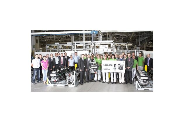 Jubiläum bei Skoda: Elf Millionen Motoren produziert