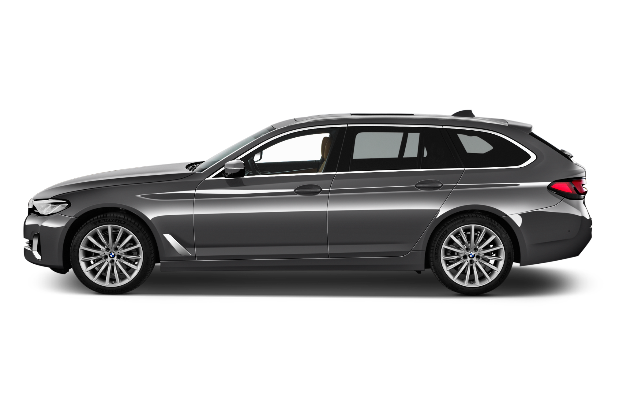 BMW 5 Series Touring (Baujahr 2020) Luxury Line 5 Türen Seitenansicht