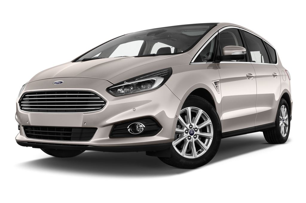 Ford S-Max (Baujahr 2016) Titanium 5 Türen seitlich vorne mit Felge