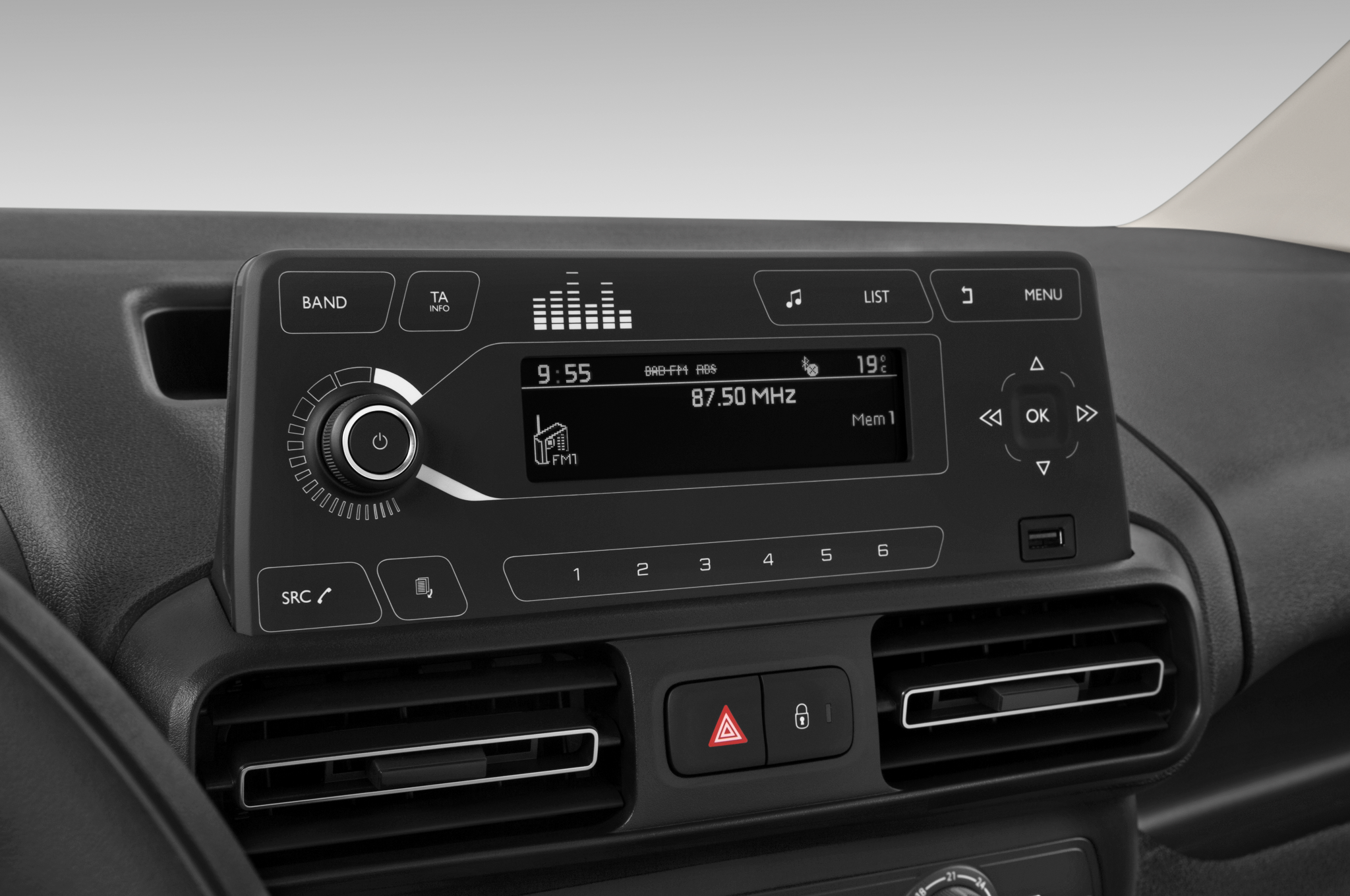 Toyota Proace City Verso (Baujahr 2020) - 5 Türen Radio und Infotainmentsystem
