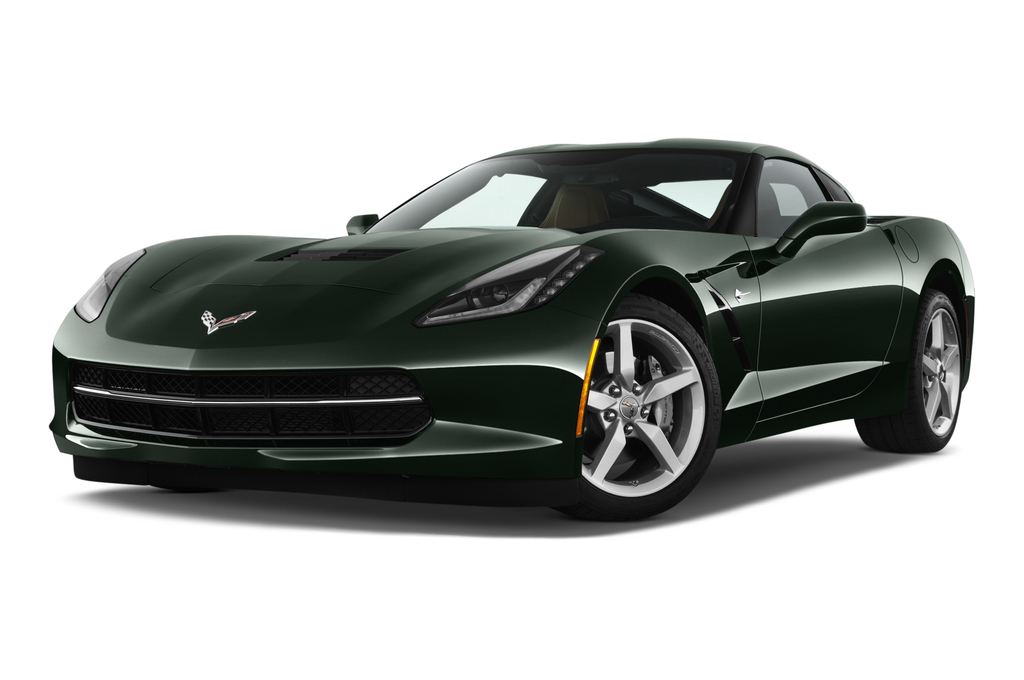 Chevrolet Corvette (Baujahr 2014) Stingray 3 Türen seitlich vorne mit Felge