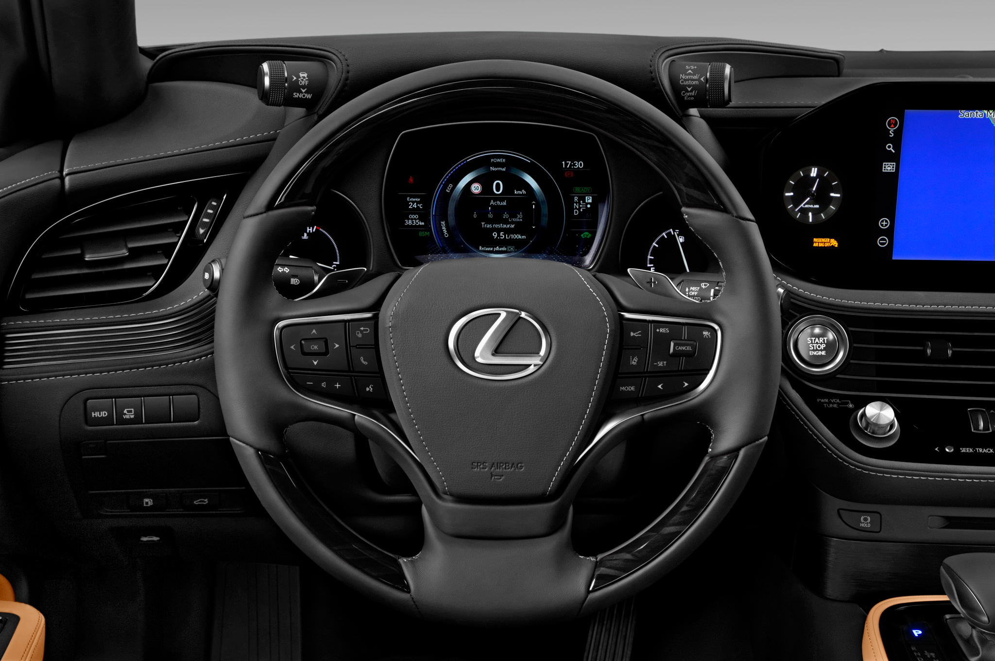 Lexus LS (Baujahr 2022) Base 500h 4 Türen Lenkrad