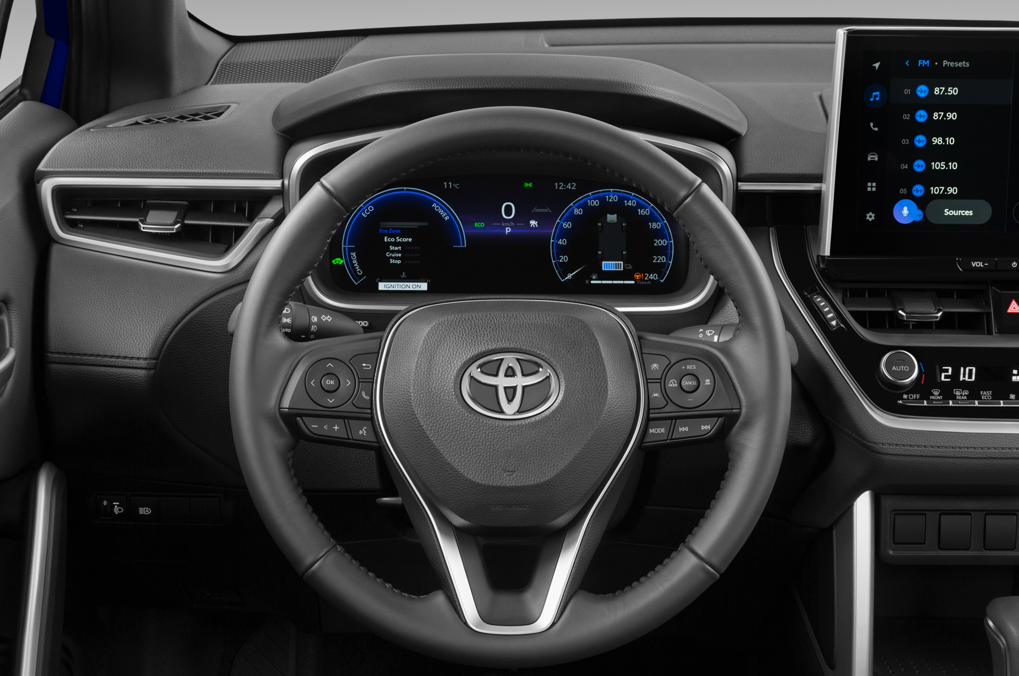 Toyota Corolla Cross (Baujahr 2023) Lounge 5 Türen Lenkrad