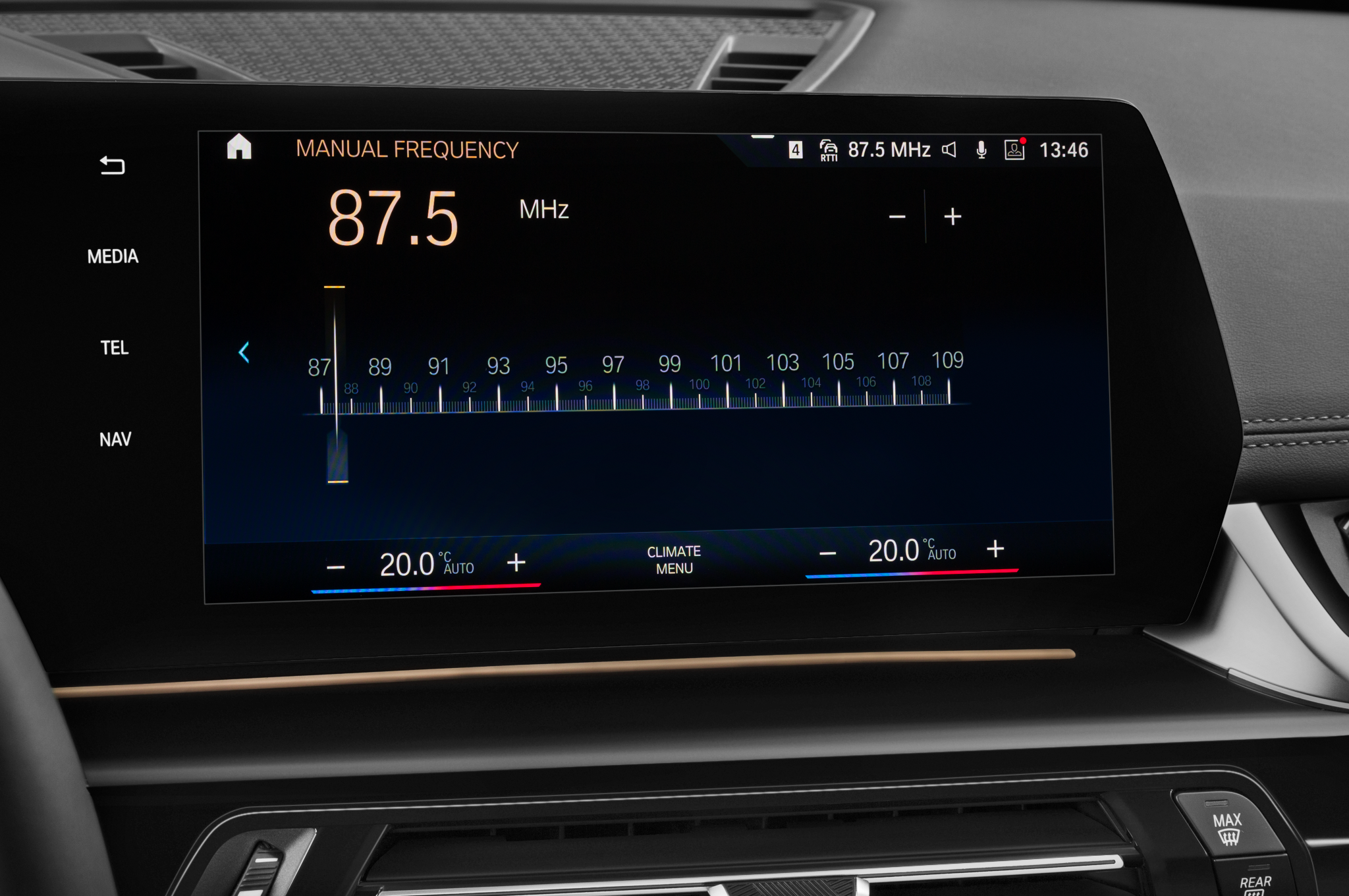 BMW X1 (Baujahr 2023) M Sportpaket 5 Türen Radio und Infotainmentsystem