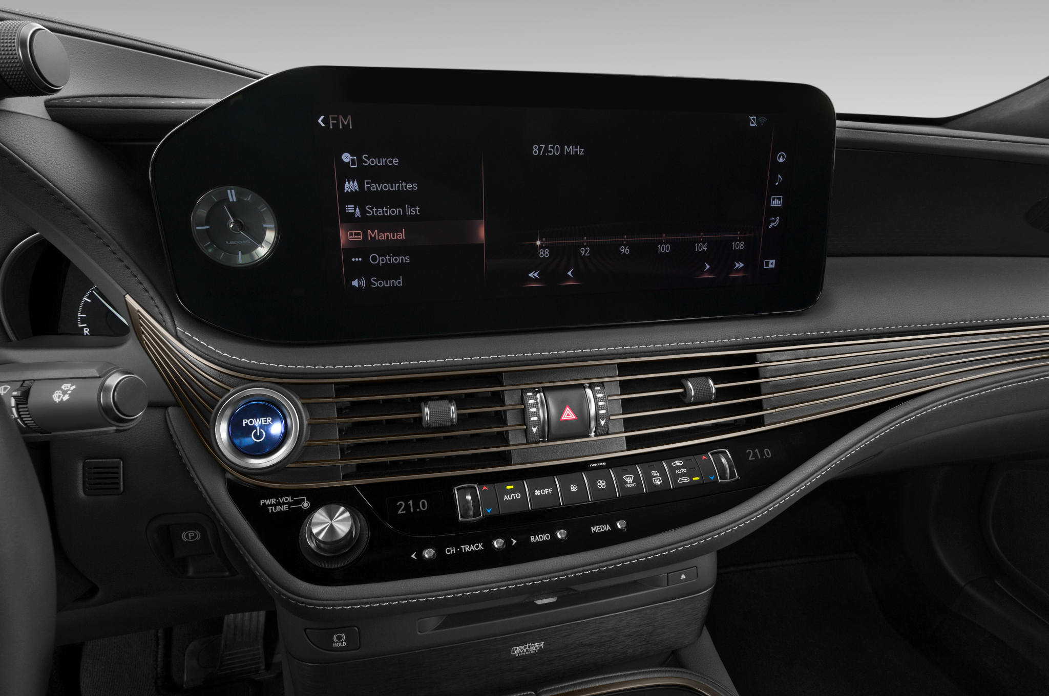 Lexus LS (Baujahr 2022) Executive Line 4 Türen Radio und Infotainmentsystem