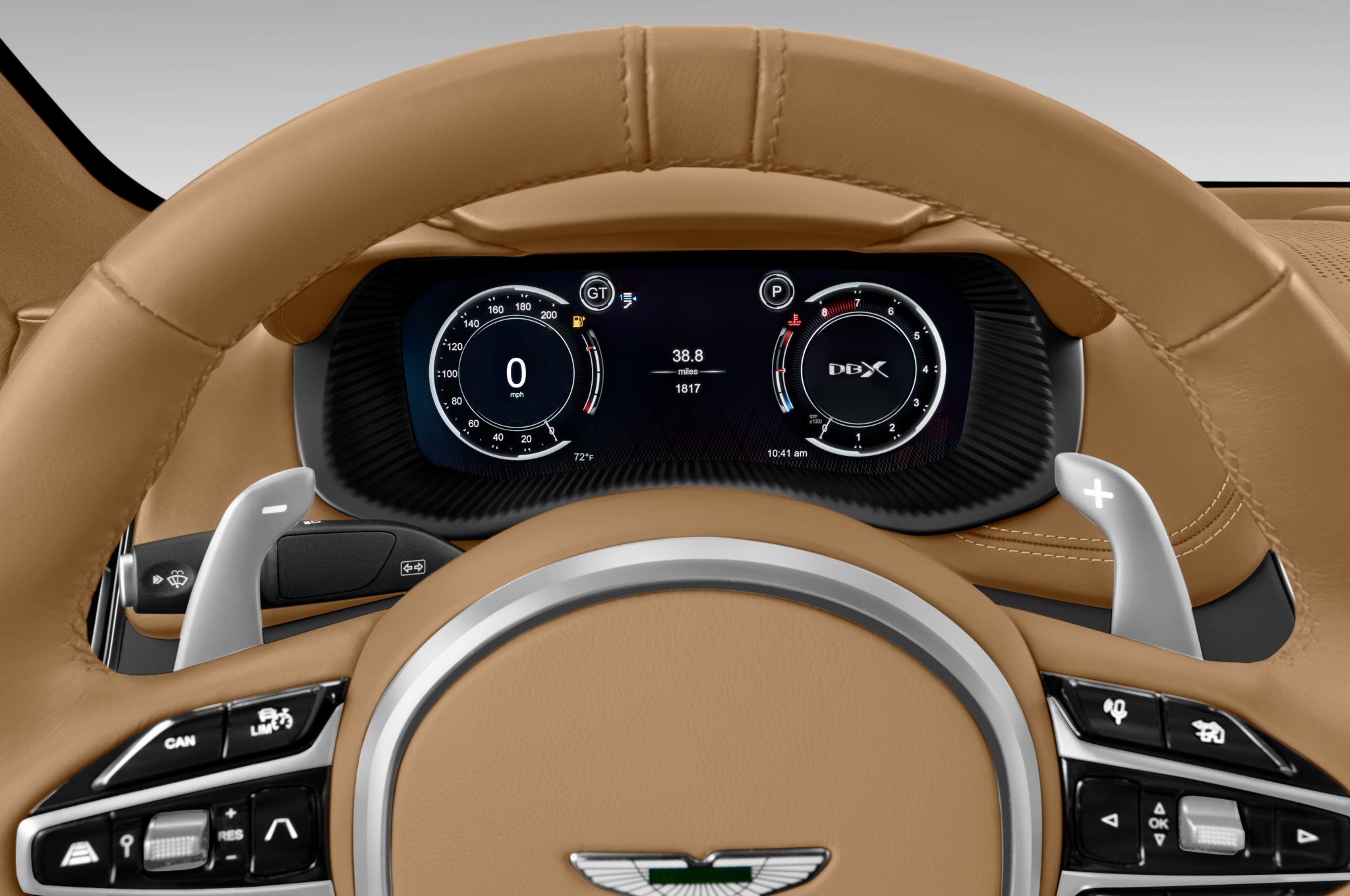 Aston Martin DBX (Baujahr 2022) Base 5 Türen Tacho und Fahrerinstrumente