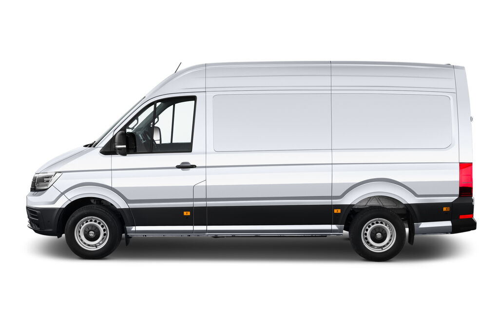 Volkswagen e-Crafter (Baujahr 2020) - 4 Türen Seitenansicht