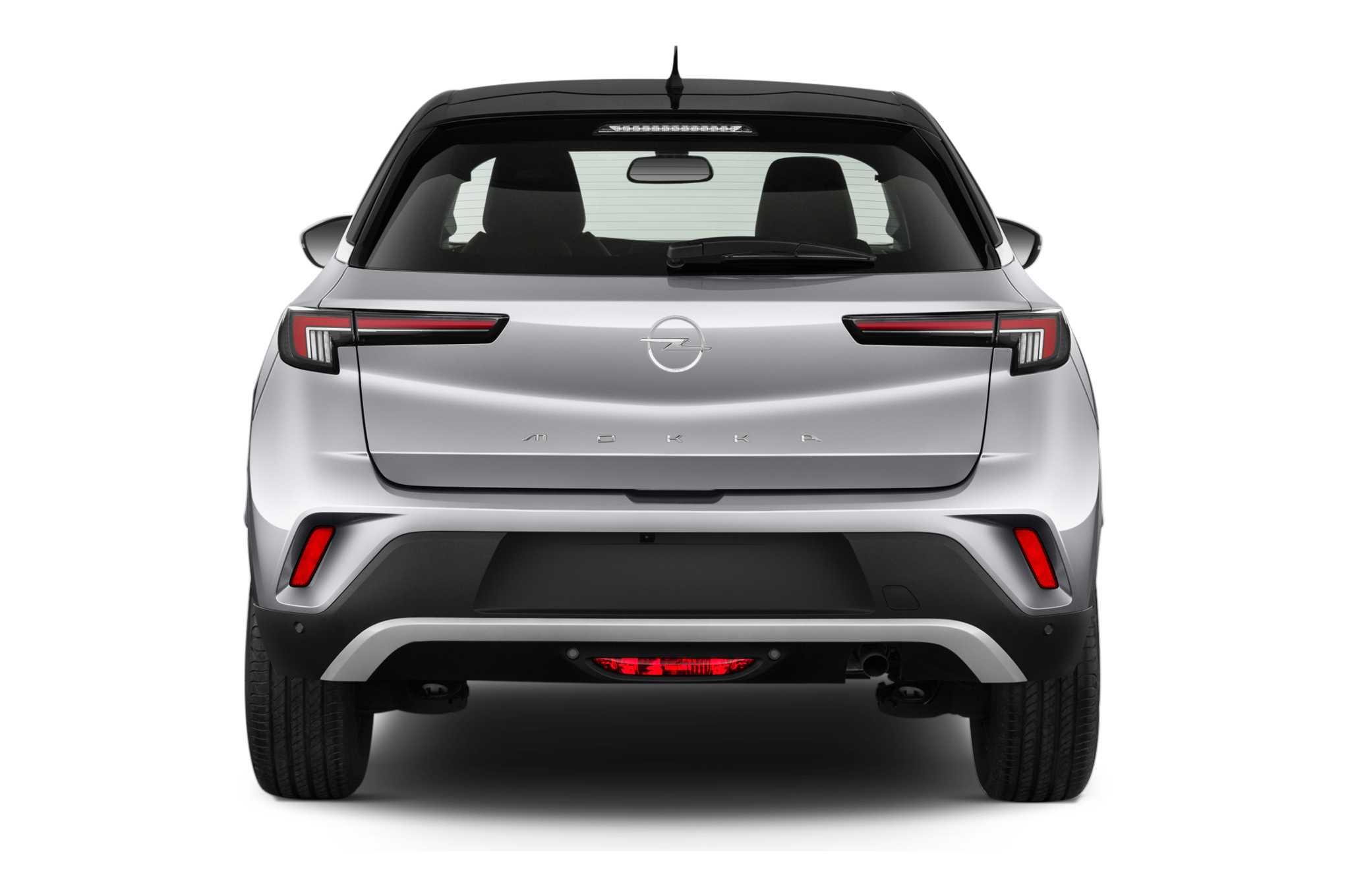 Opel Mokka (Baujahr 2021) Elegance 5 Türen Heckansicht