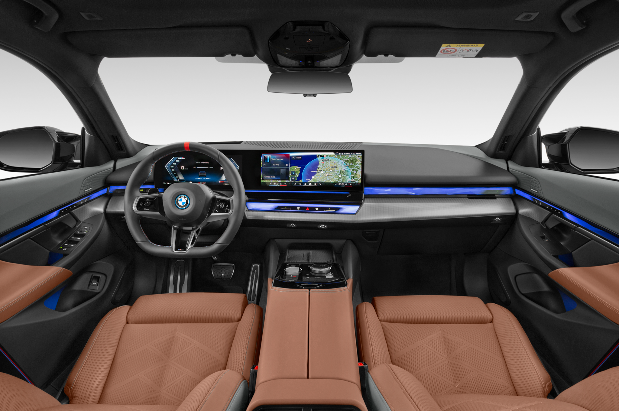 BMW i5 (Baujahr 2024) M60 xDrive 5 Türen Cockpit und Innenraum