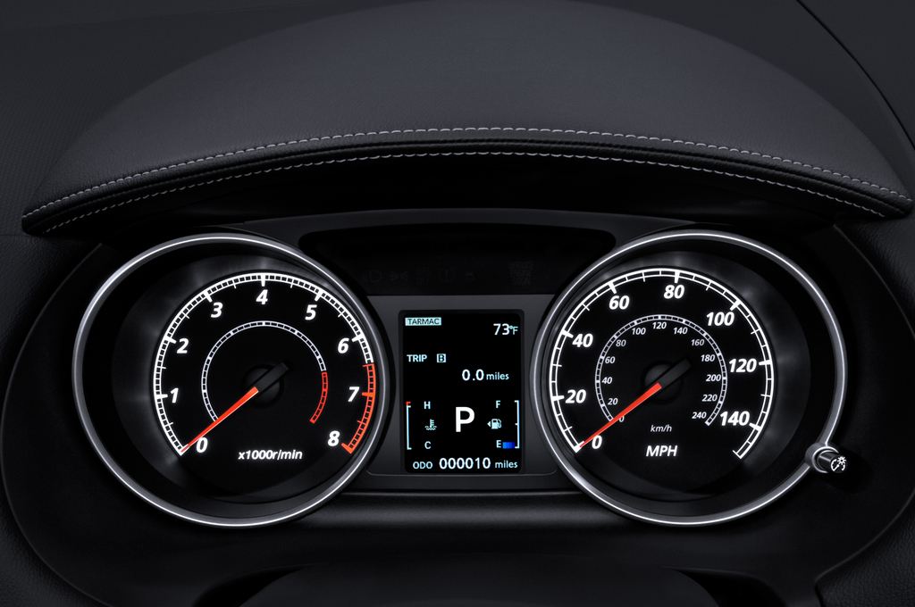 Mitsubishi Outlander (Baujahr 2010) - 5 Türen Tacho und Fahrerinstrumente