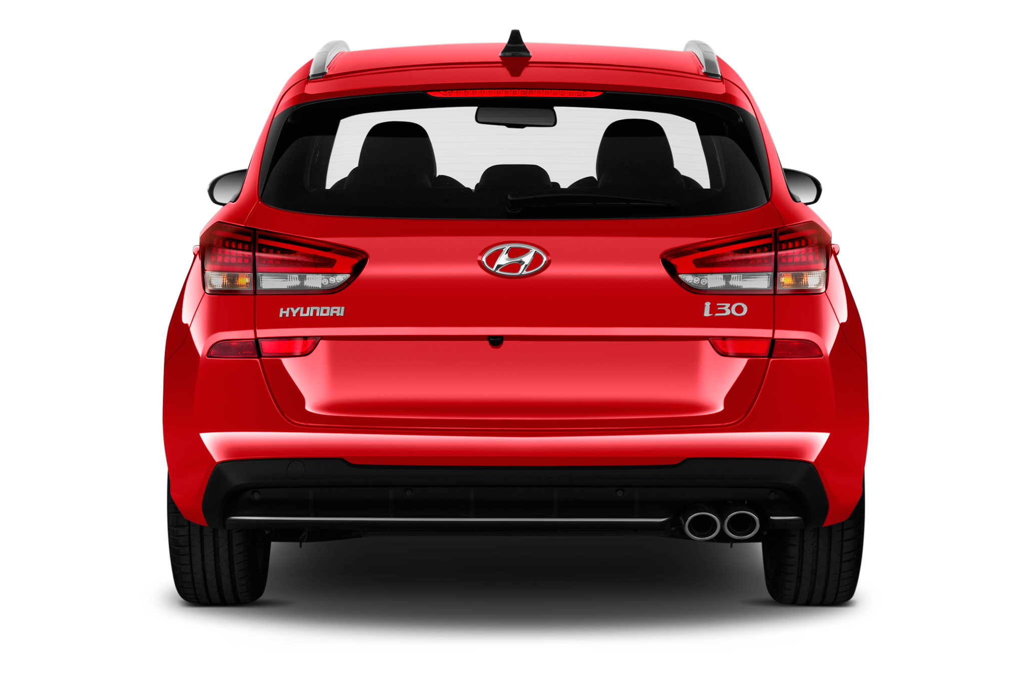 Hyundai i30 Kombi (Baujahr 2020) N-Line 5 Türen Heckansicht