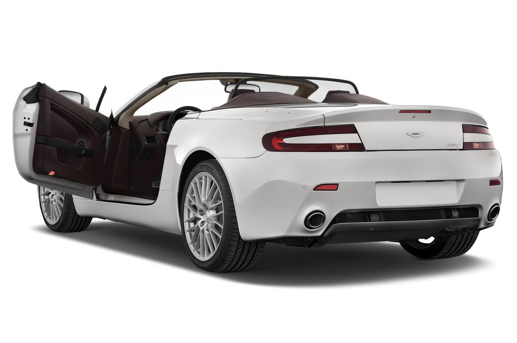 Aston Martin V8 Vantage (Baujahr 2010) - 2 Türen Tür geöffnet