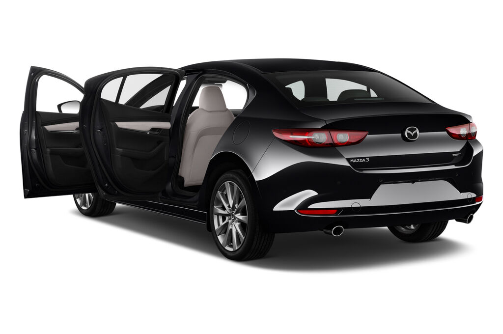 Mazda Mazda3 (Baujahr 2020) Skyactive 4 Türen Tür geöffnet