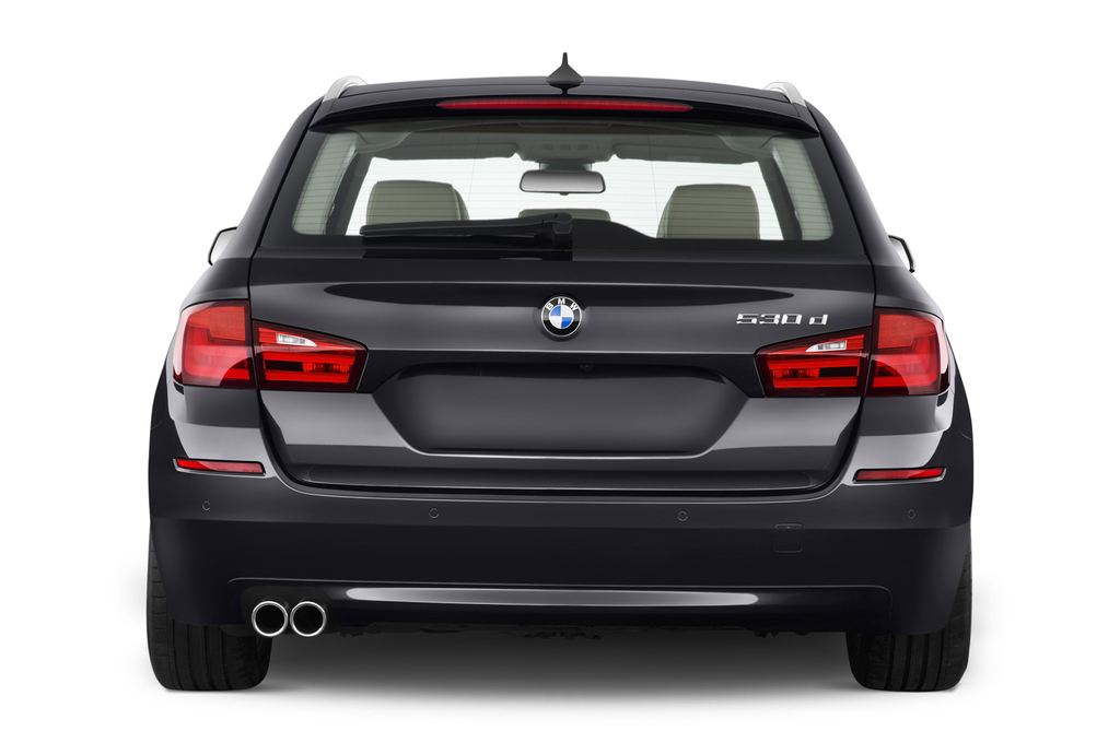 BMW 5 Series (Baujahr 2012) 530d 5 Türen Heckansicht