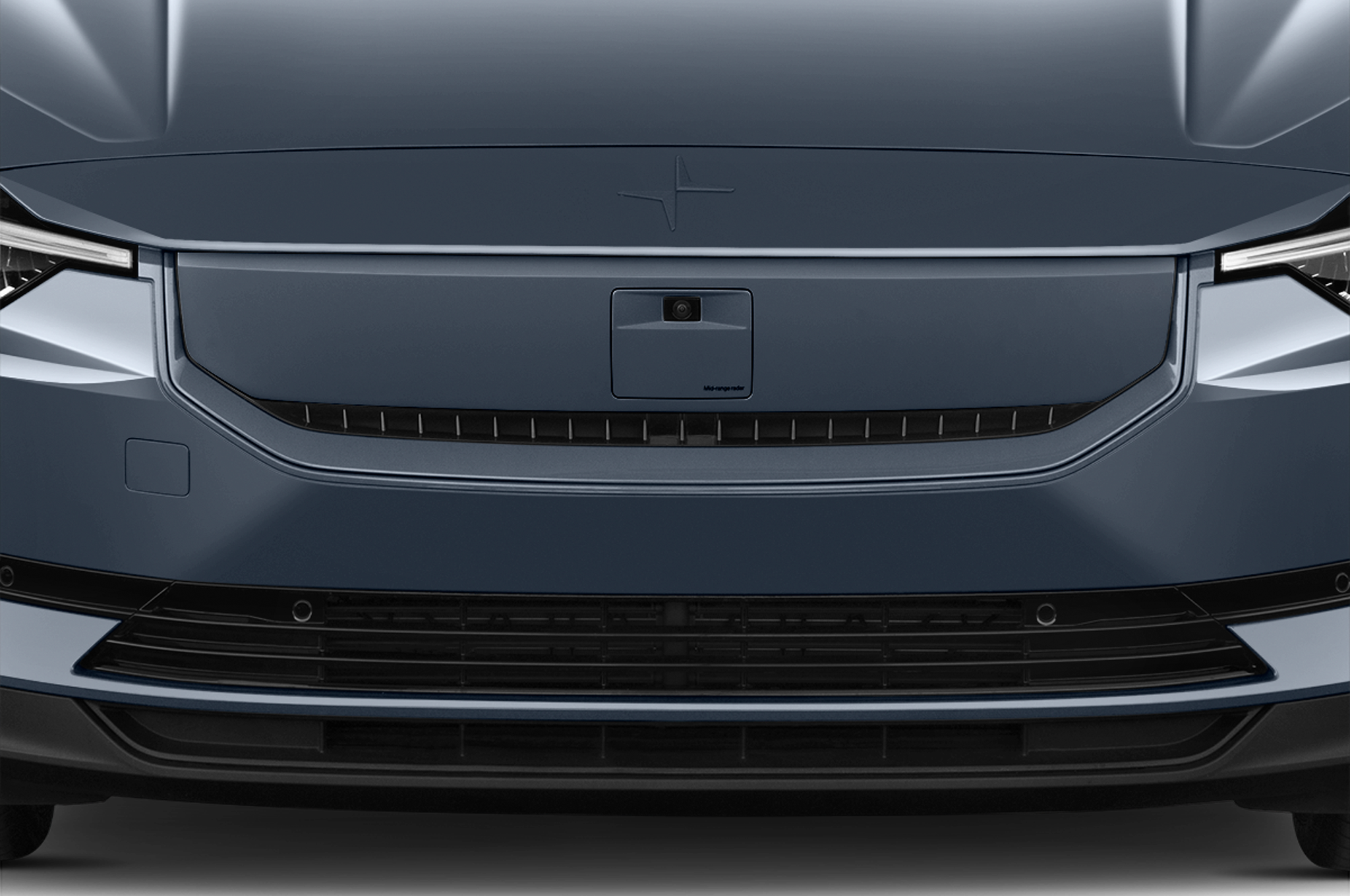 Polestar Polestar 2 (Baujahr 2023) Standard Range 5 Türen Kühlergrill und Scheinwerfer