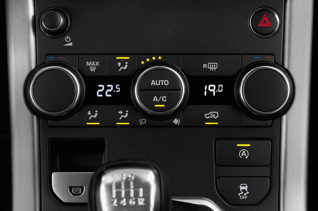 Land Rover Range Rover Evoque (Baujahr 2016) HSE 5 Türen Temperatur und Klimaanlage