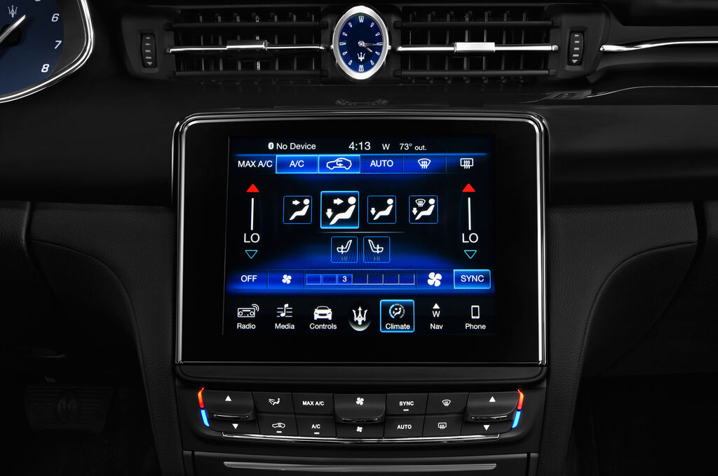 Maserati Quattroporte (Baujahr 2018) S 4 Türen Temperatur und Klimaanlage