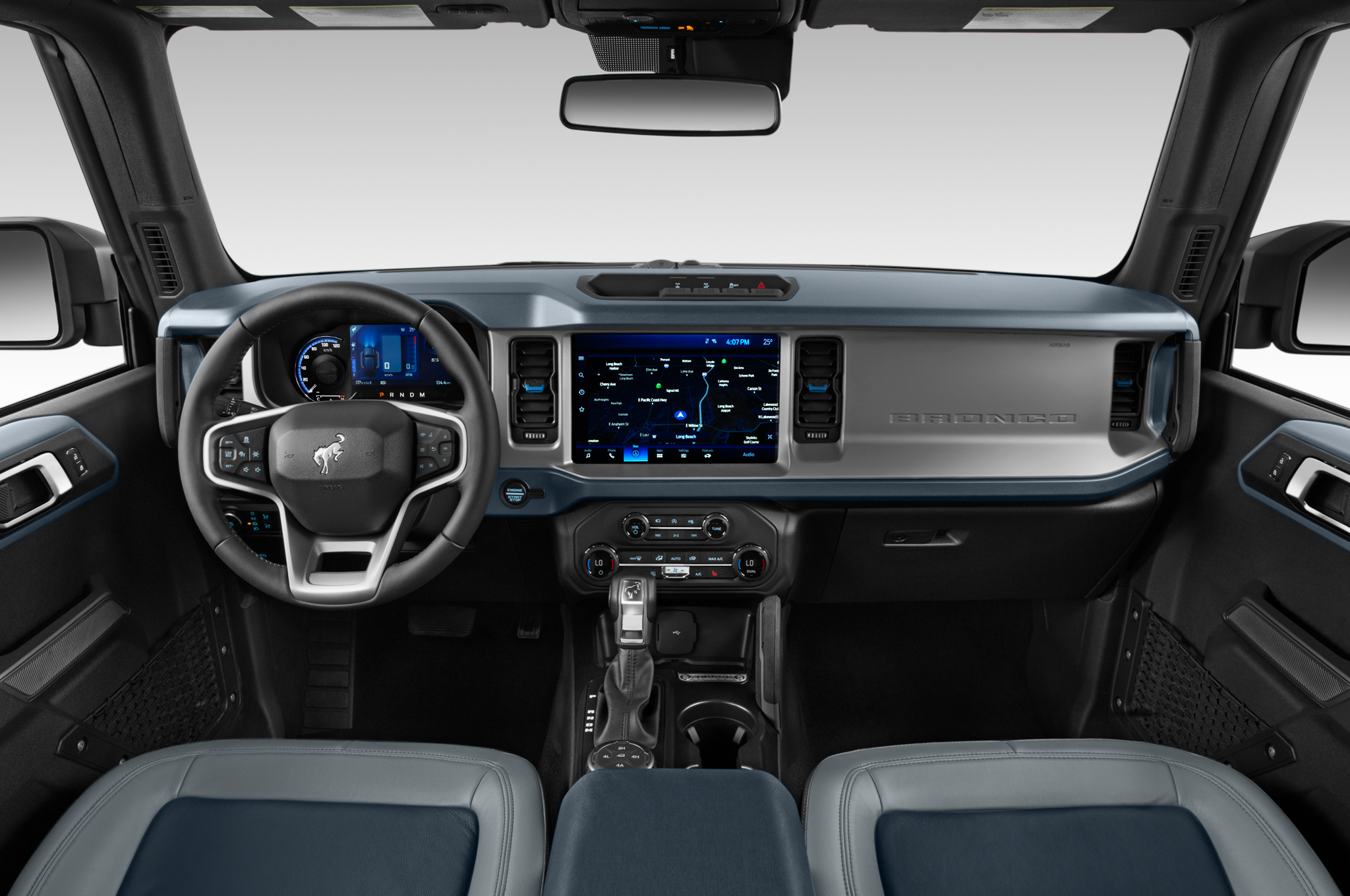 Ford Bronco 4 Door (Baujahr 2023) Outer Banks 5 Türen Cockpit und Innenraum