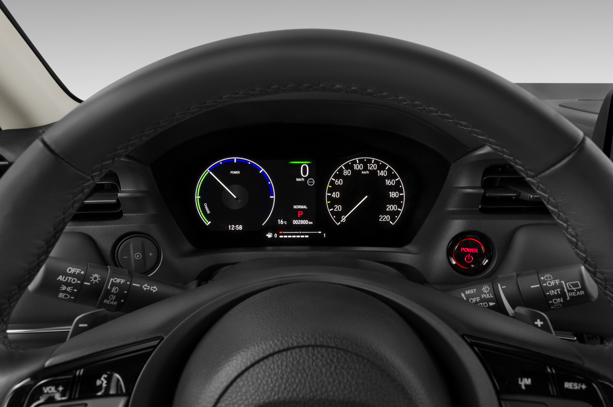 Honda HR-V Hybrid (Baujahr 2022) Advance 5 Türen Tacho und Fahrerinstrumente