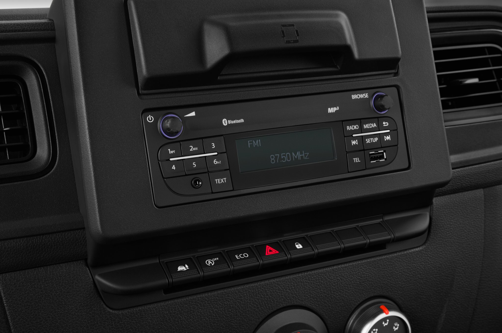 Nissan NV400 (Baujahr 2021) Base Regular Cab 2 Türen Radio und Infotainmentsystem