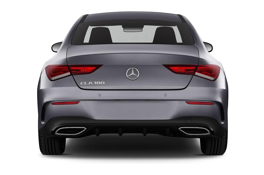 Mercedes CLA (Baujahr 2020) - 4 Türen Heckansicht