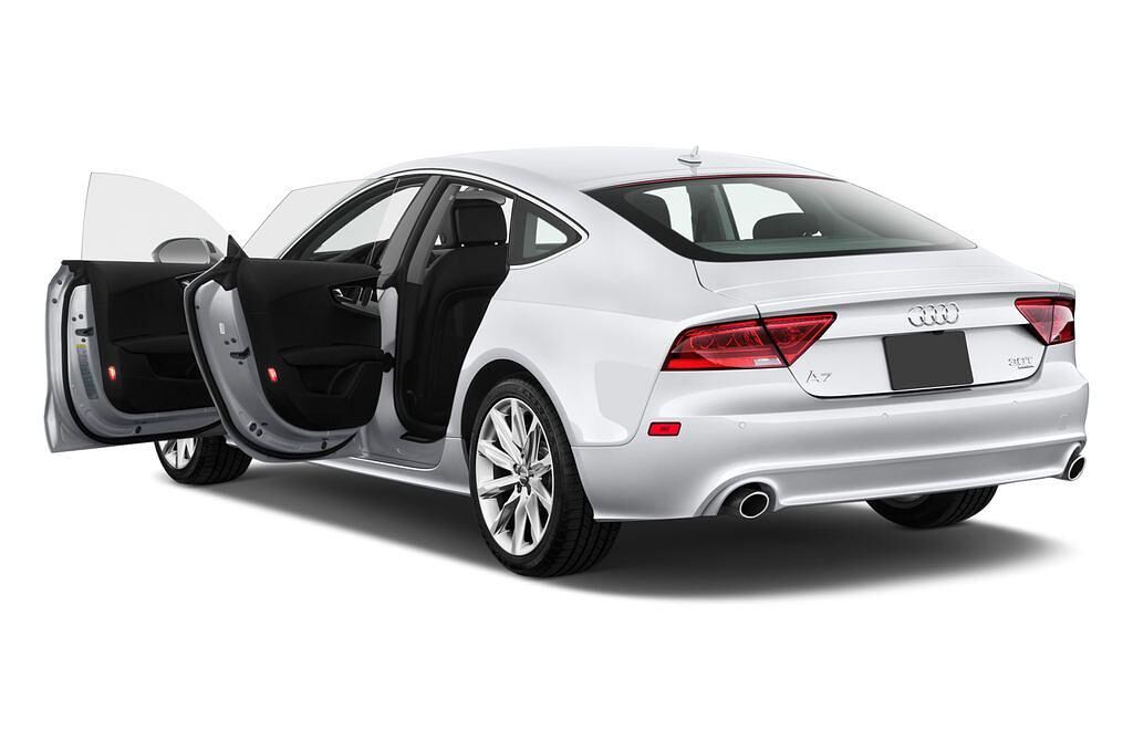 Audi A7 (Baujahr 2012) 3.0 TFSI Quattro 5 Türen Tür geöffnet