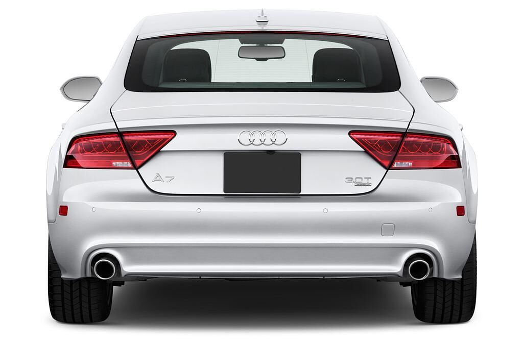 Audi A7 (Baujahr 2012) 3.0 TFSI Quattro 5 Türen Heckansicht