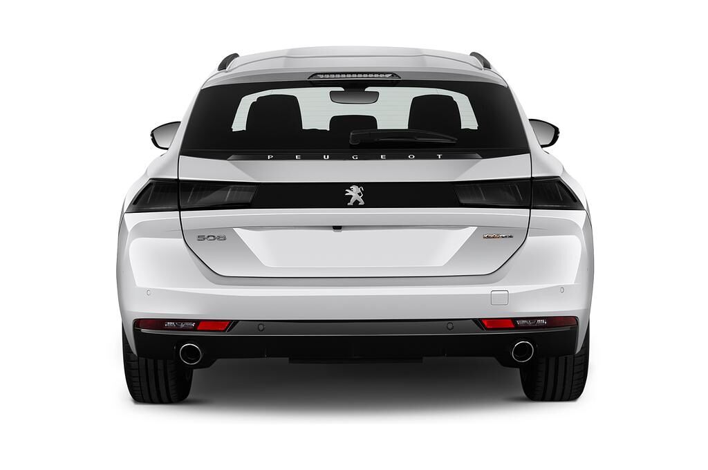 Peugeot 508 (Baujahr 2019) Allure 5 Türen Heckansicht