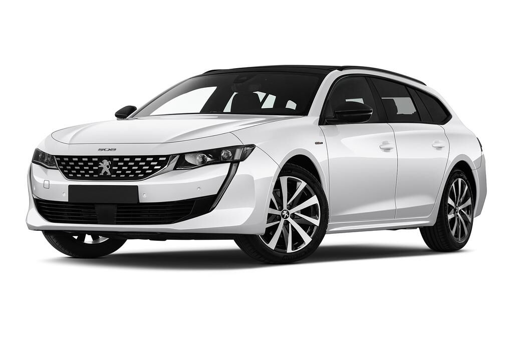 Peugeot 508 (Baujahr 2019) Allure 5 Türen seitlich vorne mit Felge