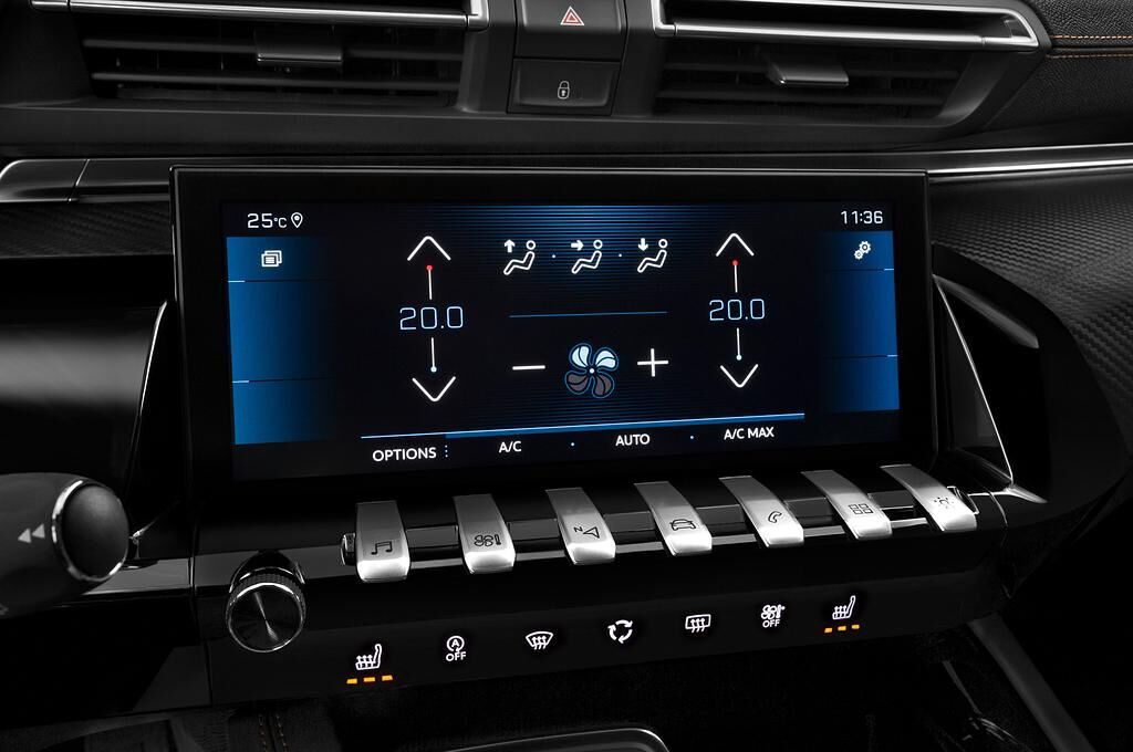 Peugeot 508 (Baujahr 2019) Allure 5 Türen Temperatur und Klimaanlage