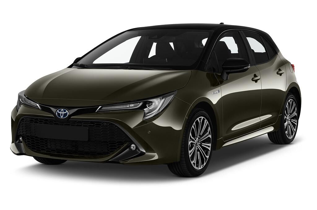 Toyota Corolla (Baujahr 2019) Hybrid Club 5 Türen seitlich vorne