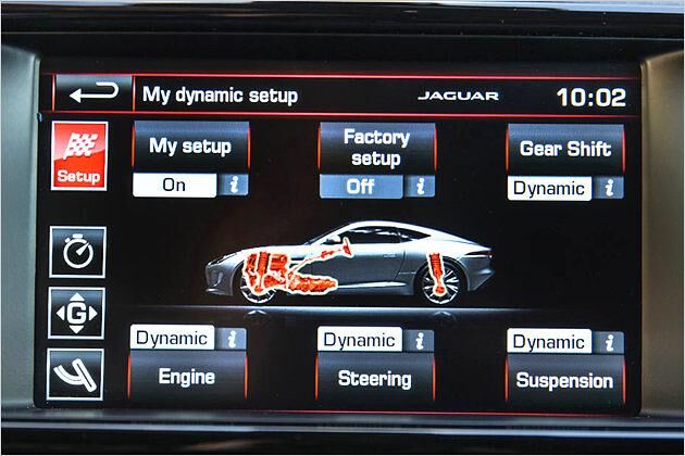 Den S- und R-Modellen ist das frei konfigurierbare Dynamikprogramm vorbehalten: Hier können in einem bestimmten Rahmen diverse Parameter geändert werden