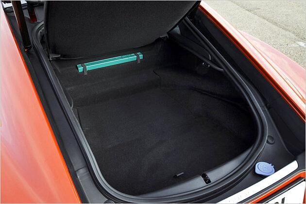 Sieht kleiner aus, als er ist: In den Kofferraum gehen 315 Liter Gepäck