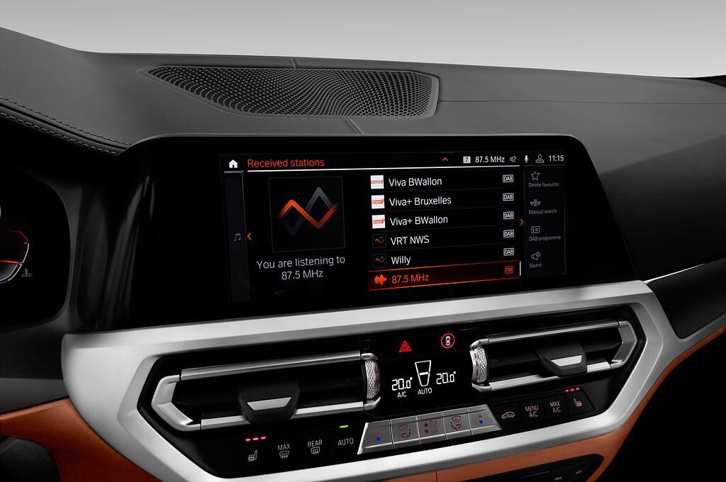 BMW 3 Series (Baujahr 2020) M Sport 5 Türen Radio und Infotainmentsystem