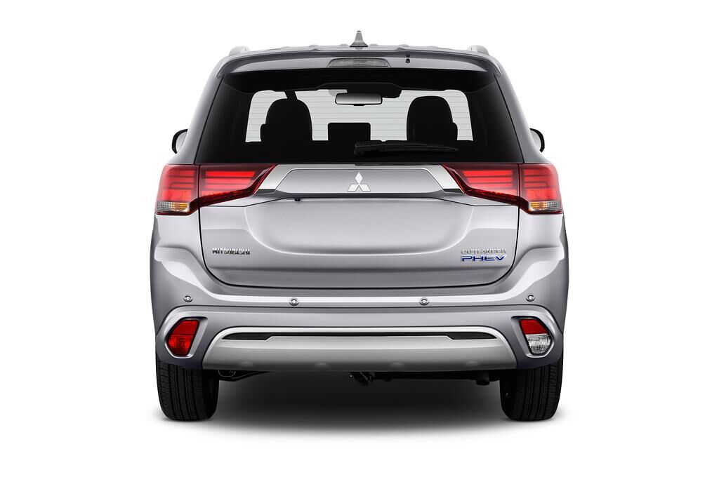 Mitsubishi Outlander PHEV (Baujahr 2020) Basis 5 Türen Heckansicht