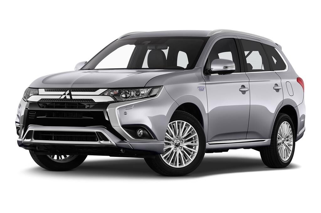 Mitsubishi Outlander PHEV (Baujahr 2020) Basis 5 Türen seitlich vorne mit Felge