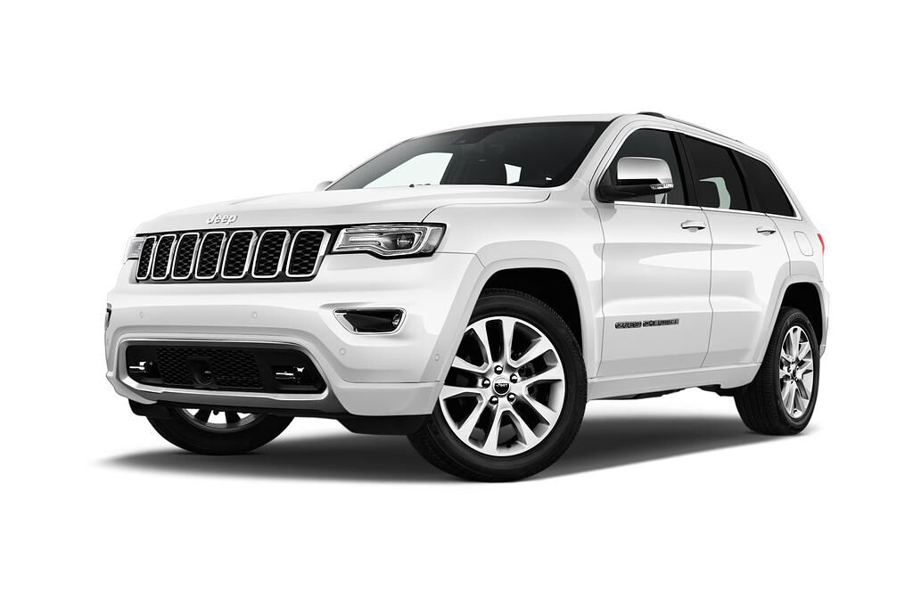 Jeep Grand Cherokee (Baujahr 2018) Overland 5 Türen seitlich vorne mit Felge