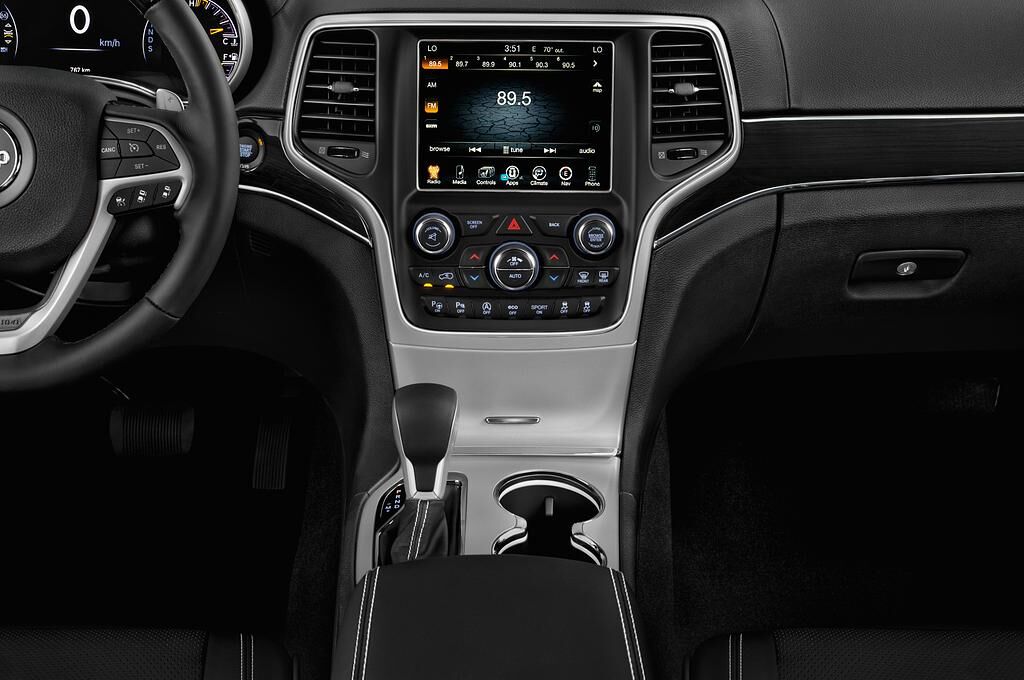 Jeep Grand Cherokee (Baujahr 2018) Overland 5 Türen Mittelkonsole